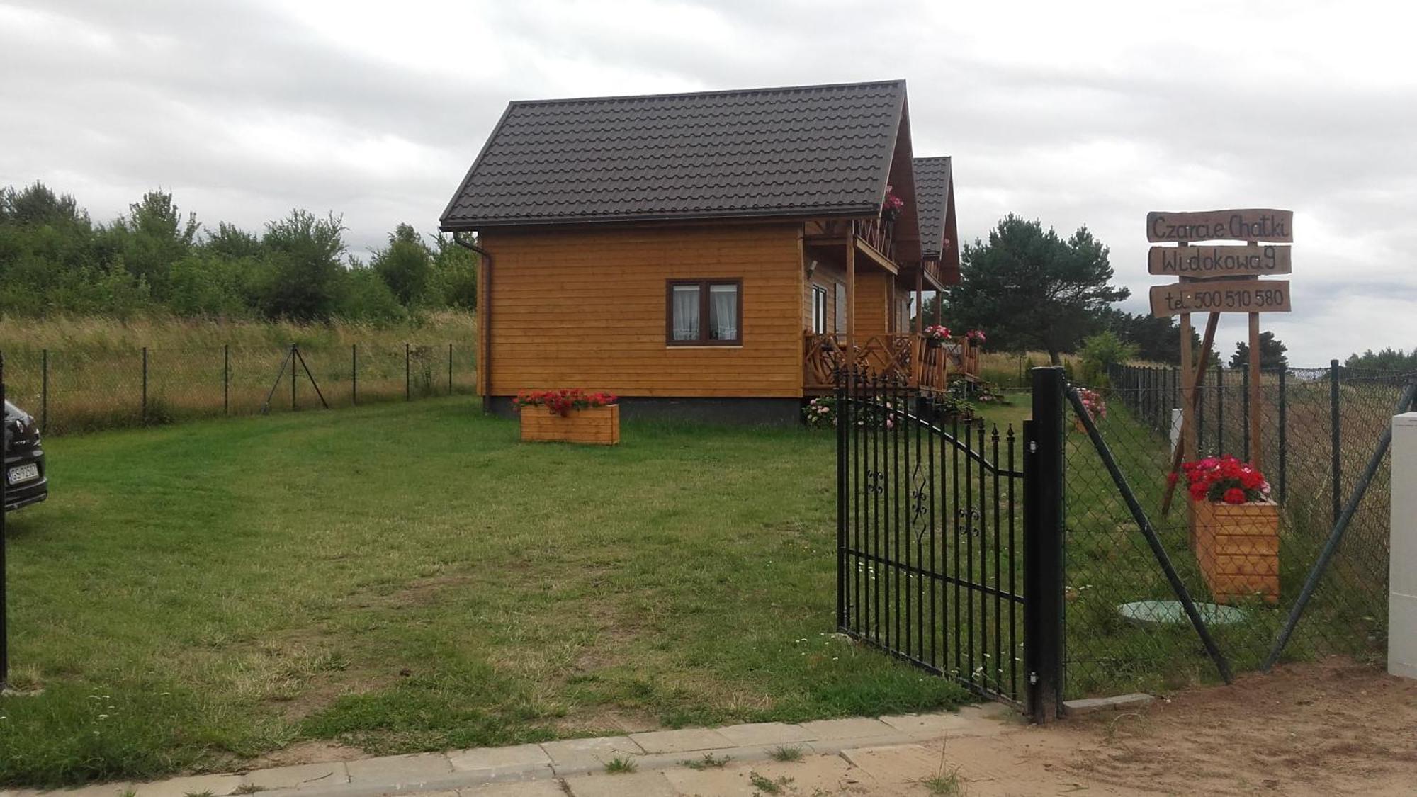 Czarcie Chatki Gardna Wielka Exterior photo